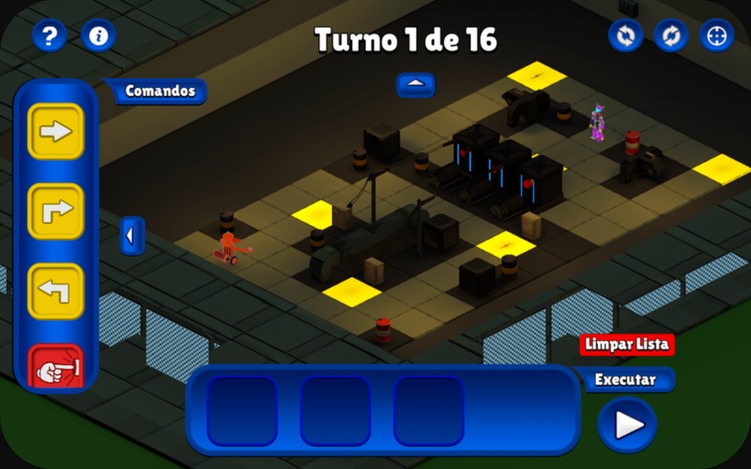 Meta Robótica — jogo educativo de robótica desenvolvido pela aaldeiaDev